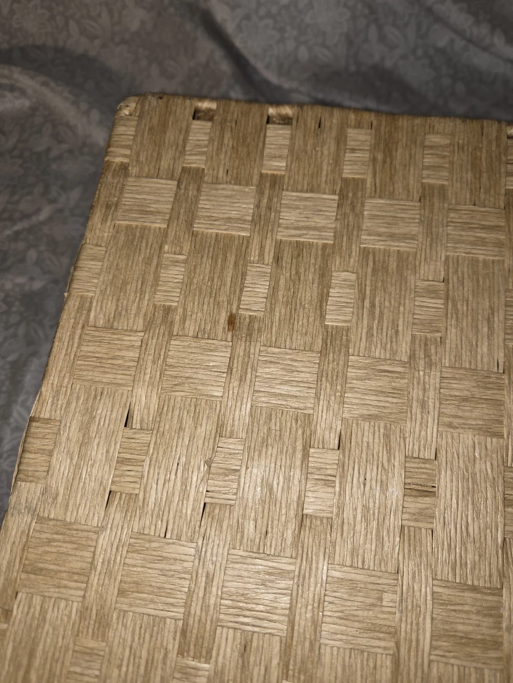 Woven Natural Storage Basket - Neutral Tan